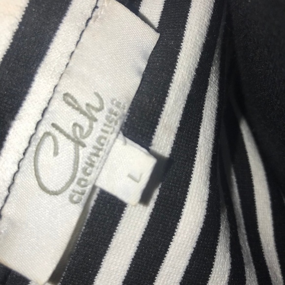 Stripped Strapless Body Con - Picture 3 of 3